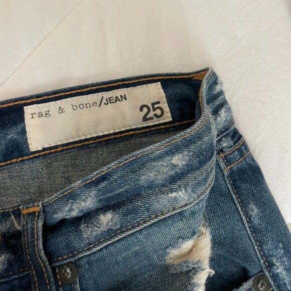 Rag & Bone The Boyfriend Shorts -Size 25 Unworn NWT - Picture 3 of 6